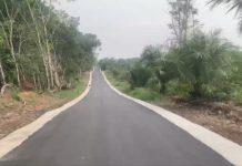 Gubernur Arinal Tinjau Perbaikan Jalan Ruas Negeri Baru – Simpang Tiga Kabupaten Way Kanan
