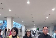 Mingrum Gumay Sambut Kedatangan Isteri Ganjar Pranowo di Bandar Raden Intan II