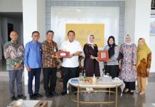 Gubernur Arinal Terima Kunjungan Silaturahmi Kepala Perwakilan Bank Indonesia Lampung Junanto Herdiawan di Mahan Agung