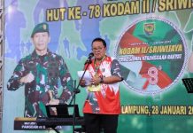 Gubernur dan Danrem 043/Garuda Hitam Lepas Lampung Run 2024 dalam Rangka HUT Kodam II/Sriwijaya ke-78