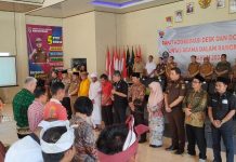 Jelang Pemilu 2024, Forkopimda Mesuji Doa Bersama Lintas Agama