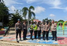 Sambut Libur Panjang Imlek dan Isra Mi’raj, 40 Personil Polres Mesuji Diterjunkan Amankan Taman Kehati