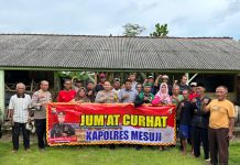 Jum’at Curhat, Polres Mesuji Kunjungi Komunitas PEPADI