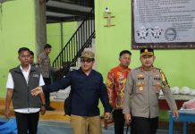 Pantau Penyaluran Logistik Pemilu, Kapolres Mesuji Titip Pesan ini !
