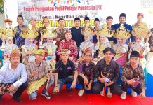 SMAN 1 Abung Timur Gelar Acara Adat Begawi