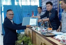 Evicko Guantara Nahkodai PWI Lampung Utara