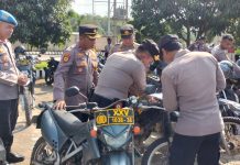 Polres Mesuji Cek Kesiapan Kendaraan dan Personel Hadapi Ops Ketupat Krakatau 2024
