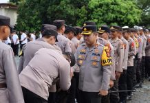 Polres Mesuji Gelar Halal Bihalal Idul Fitri 1445 H