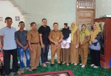 Berikan Semangat, Kadis Pendidikan LU Kunjungi Korban Pelecehan Seksual