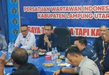 Kunjungi Balai Wartawan Effendi Yusuf, Ketua PWI Lampung Tekankan Kepada Anggota Pahami PD/PRT PWI