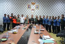 Penghujung Habis Jabatan, Sulpakar Tetap Fokus Benahi Soal Banjir, BNPB Kunjungi Mesuji