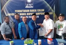 Maju Pilkada LU, Ketua GP Ansor Provinsi Lampung Kembalikan Berkas Balon Bupati Di Partai PAN, PKB dan Nasdem