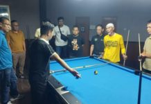 Jelang Porwanas KalSel, Atlet Billiard Lampung Utara Ikut Seleksi