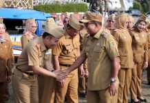 Apel di Lingkungan Pemprov, Pj. Gubernur Samsudin Minta ASN Jaga Netralitas dalam Pilkada