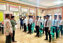 11 Pengawas Kelurahan Desa Abung Tengah Resmi Dilantik