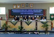 Plh.Plt. Asisten Administrasi Umum Setdakab Lampung Utara Menerima Kunjungan Kerja Direktorat Jenderal Guru dan Tenaga Kependidikan