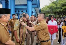 Pj. Gubernur Samsudin Tinjau Pelaksanaan PPDB dan Daftar Ulang di Sejumlah Sekolah di Lampung Tengah