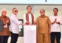 Presiden Jokowi Resmikan Gedung Jokowi Learning Centre di SMA Kebangsaan Lampung Selatan