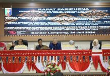 Pj. Gubernur Samsudin Sampaikan Jawaban atas Pemandangan Umum Fraksi DPRD Lampung terhadap Raperda RPJPD 2025-2045