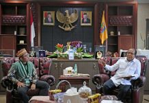Pj. Gubernur Samsudin Menerima Kunjungan Mahasiswa yang Tergabung dalam KAMMI