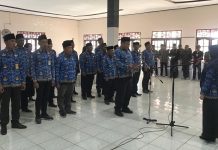 23 Koordinator Kesekretariatan Panwascam Se – Lampung Utara Dilantik