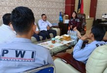 Jalin Komunikasi dan Kolaborasi, PWI Kunjungi Kantor Imigrasi Kotabumi