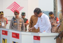 Kunjungan Kerja Ke Lampung Utara, Jokowi Resmikan IJD Di Desa Jagang
