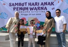 Peringati Hari Anak, Kiyo Cafe Gelar Lomba Mewarnai