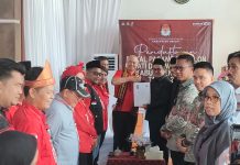 Didampingi Partai Pendukung dan Simpatisan, Syamsudin-Yulivan Resmi Mendaftar di KPU