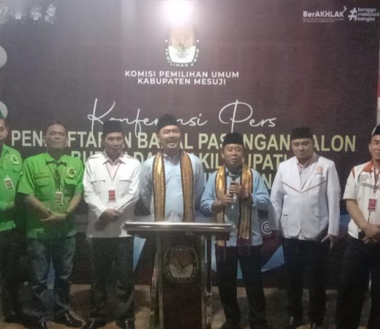 Resmi Mendaftar di KPU, Pasangan Suprapto – Fuad Amrulloh Didukung Penuh Prabowo Subianto