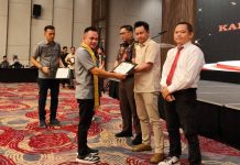 Sentra Gakkumdu Lampung Utara Terima Penghargaan