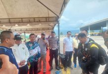 Pj. Gubernur Samsudin Bakar Semangat Atlet Terjung Payung PON XXI Lampung di Aceh