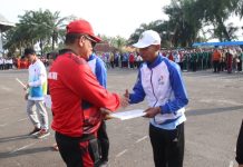 Dua Atlet PORWANAS Dapat Penghargaan Dari PJ Bupati Lampura