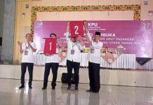 Pleno Pengundian Nomor Urut, Harli Nomor 1 dan PAS Nomor 2