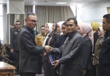 28 Pejabat Administrator dan Pengawas Pemerintah Provinsi Lampung Dilantik