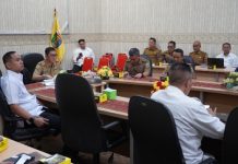 Pemprov Lampung Rakor Bahas Kenaikan Harga Bahan Pangan
