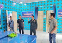Pasi Intel Kodim 0412 Lampung Utara Kunjungi Balai Wartawan Effendi Yusuf