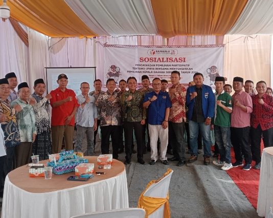 Panwascam Sungkai Selatan Gelar Sosialisai Pengawasan Partisipatif
