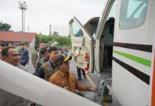 Pj. Gubernur Lampung Resmi Lepas Operasi Modifikasi Cuaca untuk Cegah Banjir di Provinsi Lampung