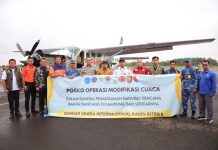Pemprov Lampung dan BNPB Lakukan Operasi Modifikasi Cuaca Kurangi Curah Hujan