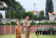 Pemprov Lampung Gelar Upacara Bulanan Bersama Jajaran Forkopimda Provinsi Lampung
