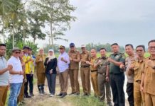 Lesty Putri Utami Cek Penanganan Banjir di Lamsel