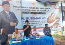 Budiman AS Ajak Masyarakat Kampung Baru Amalkan Nilai-nilai Pancasila