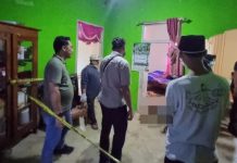 Inafis Polres Waykanan Olah TKP Tewasnya Perempuan Warga Sukabumi