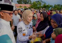 Tinjau Pasar Murah di Lampung Tengah, Wagub Jihan Pastikan Stok Pangan Aman dan Harga Terjangkau