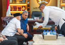 Kebut Perbaikan Jalan Rusak, Gubernur Mirza Temui Menteri PUPR dan Wagub Jihan Ground Breaking di Lampung Tengah