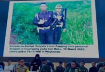 Ini Jenis Senjata Kopka Basar Tembak Mati Anggota Polisi Di Way Kanan