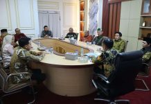 Panitia Pembangunan Sekretariat HMI Cabang Kotabumi Audiensi dengan Wakil Bupati Romli