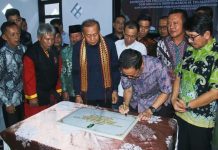 Gedung Sekretariat HMI Cabang Kotabumi Diresmikan