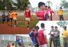 Kodim 0412/Lampung Utara Lakukan Pembinaan Jasmani Casis BATA TNI-AD 2025.